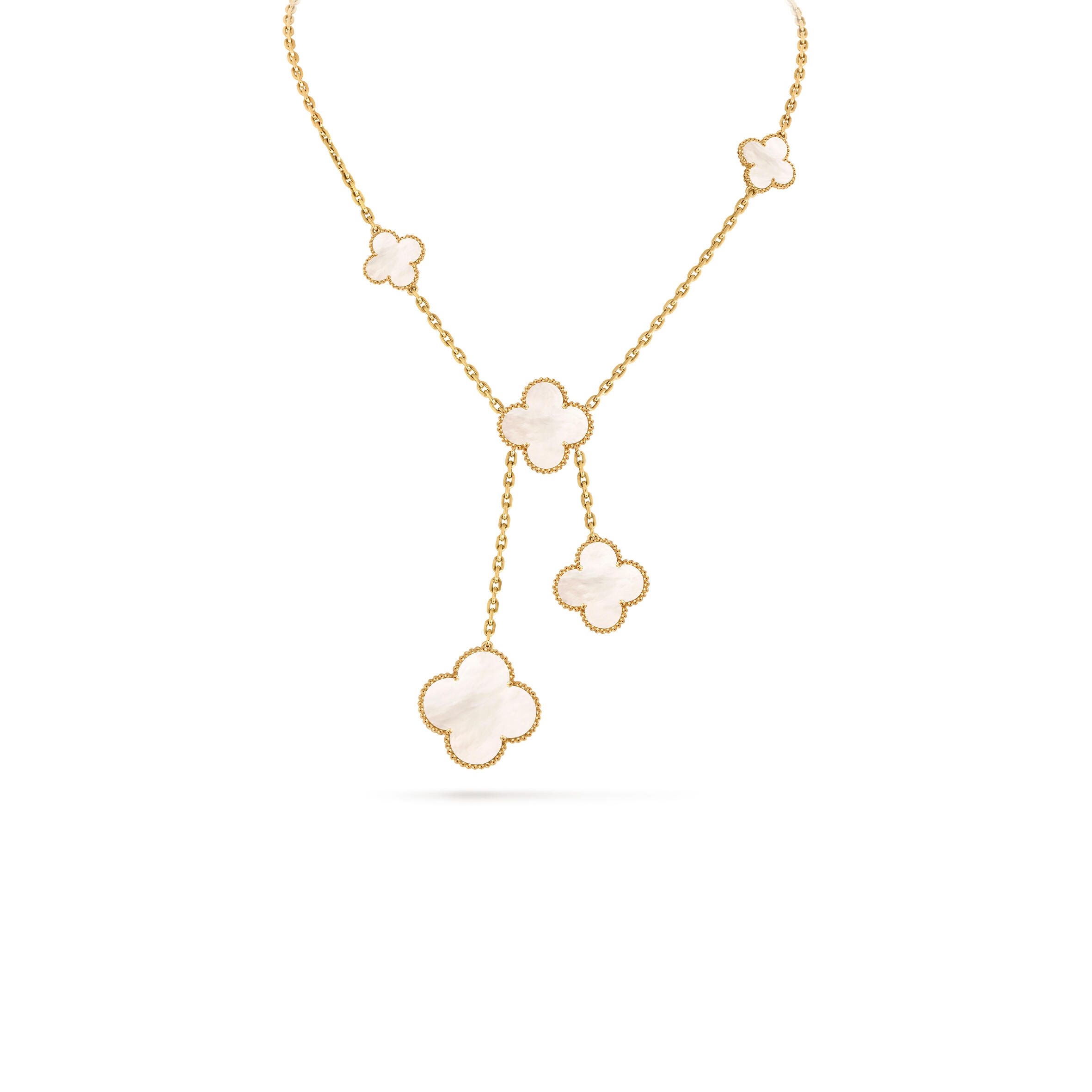 V*n Cl**f arpels magic alhambra necklace 6 motifs vcard79100